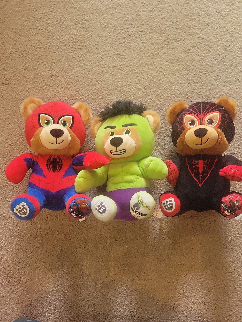 Marvel Build A Bear Set